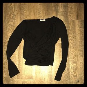 Long sleeves crop top